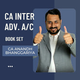 CA Inter Advance Accounts | Book Set by CA Anand Bhangaria | For Jan 26 Exams